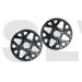SA00058A -Courronne principal 129T M8 Injection (Noir) - Velocity 50N1/N2/Fusion 50